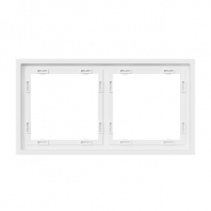 Рамка на 2 поста для розеток и выключателей