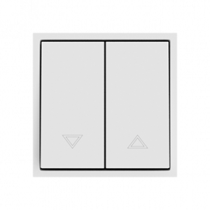 Двухклавишный жалюзийный выключатель