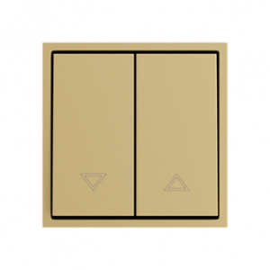 Двухклавишный жалюзийный выключатель