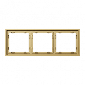 Рамка на 3 поста для розеток и выключателей