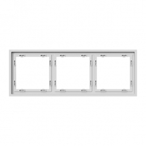 Рамка на 3 поста для розеток и выключателей