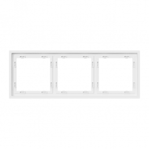 Рамка на 3 поста для розеток и выключателей