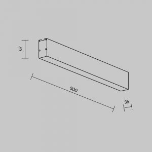 500 мм) LL311033 Линейный светильник Technical LL311033