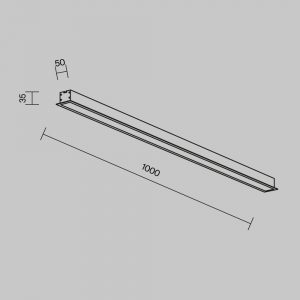 1 м) LL313004 Линейный светильник Technical LL313004