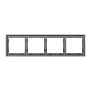 Рамка на 4 поста для розеток и выключателей