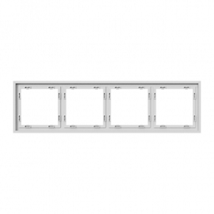 Рамка на 4 поста для розеток и выключателей