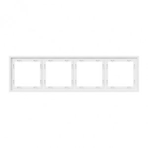 Рамка на 4 поста для розеток и выключателей