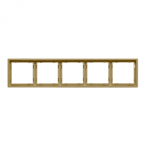 Рамка на 5 постов для розеток и выключателей