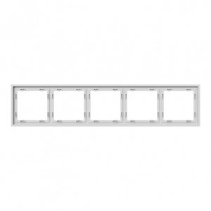 Рамка на 5 постов для розеток и выключателей