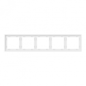 Рамка на 5 постов для розеток и выключателей