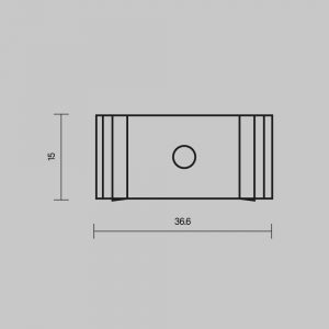 ALM-3535A-MT 642032 Комплектующие для профиля Led Strip 642032