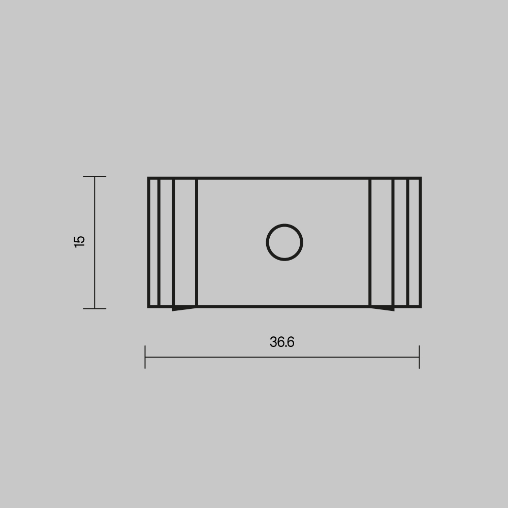 ALM-3535A-MT 642032 Комплектующие для профиля Led Strip 642032