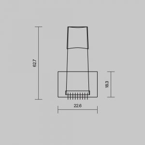 ALM-5035T-MT 642036 Комплектующие для профиля Led Strip 642036