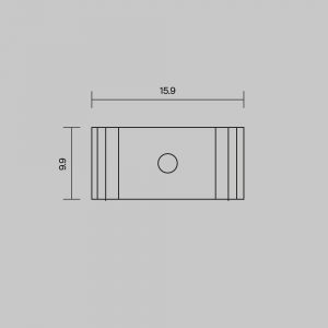 ALM-2542-MT Комплектующие для профиля Led Strip 642062