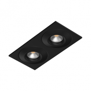 Встраиваемый светильник под сменную лампу Ledron AO1501002 SQ2 Black