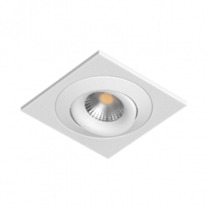 Встраиваемый поворотный светильник под сменную лампу Ledron AO1501005 SQ White