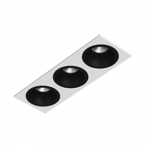 Встраиваемый светильник под сменную лампу Ledron AO1501010 SQ3 White-Black