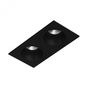 Встраиваемый светильник под сменную лампу Ledron AO1501010 SQ2 Black