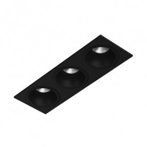 Встраиваемый светильник под сменную лампу Ledron AO1501010 SQ3 Black