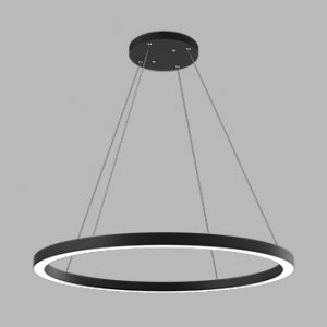 Подвесной светильник RING LINE R800 Black 3000K