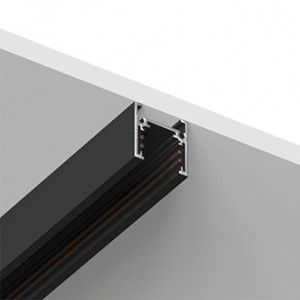 Накладной магнитный трек Ledron АВД-5412 1250 мм Mini Black