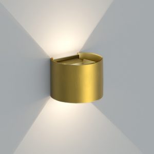 Настенный светодиодный светильник Ledron BCS-WL2017 Brass