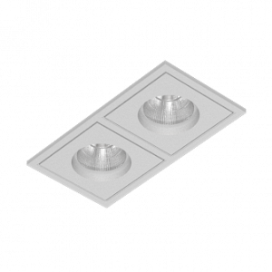 Встраиваемый светодиодный светильник BRUTAL SQ2 White TRIAC 4000K