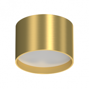 Накладной светодиодный светильник DRUM Brass NO DIM