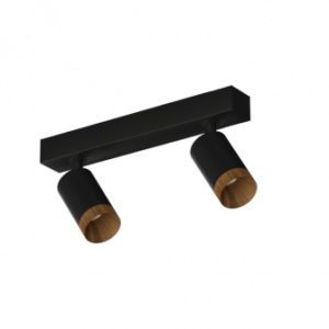 Накладной светодиодный светильник Ledron SAGITONY E2 S60 Wooden Black