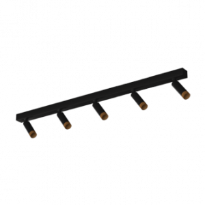 Накладной светодиодный светильник Ledron SAGITONY E5 S40 Wooden Black