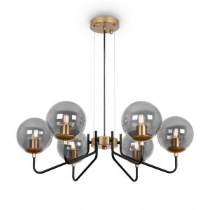 Подвесной светильник Морисио / Moricio Подвесной светильник Freya FR5140PL-06GB