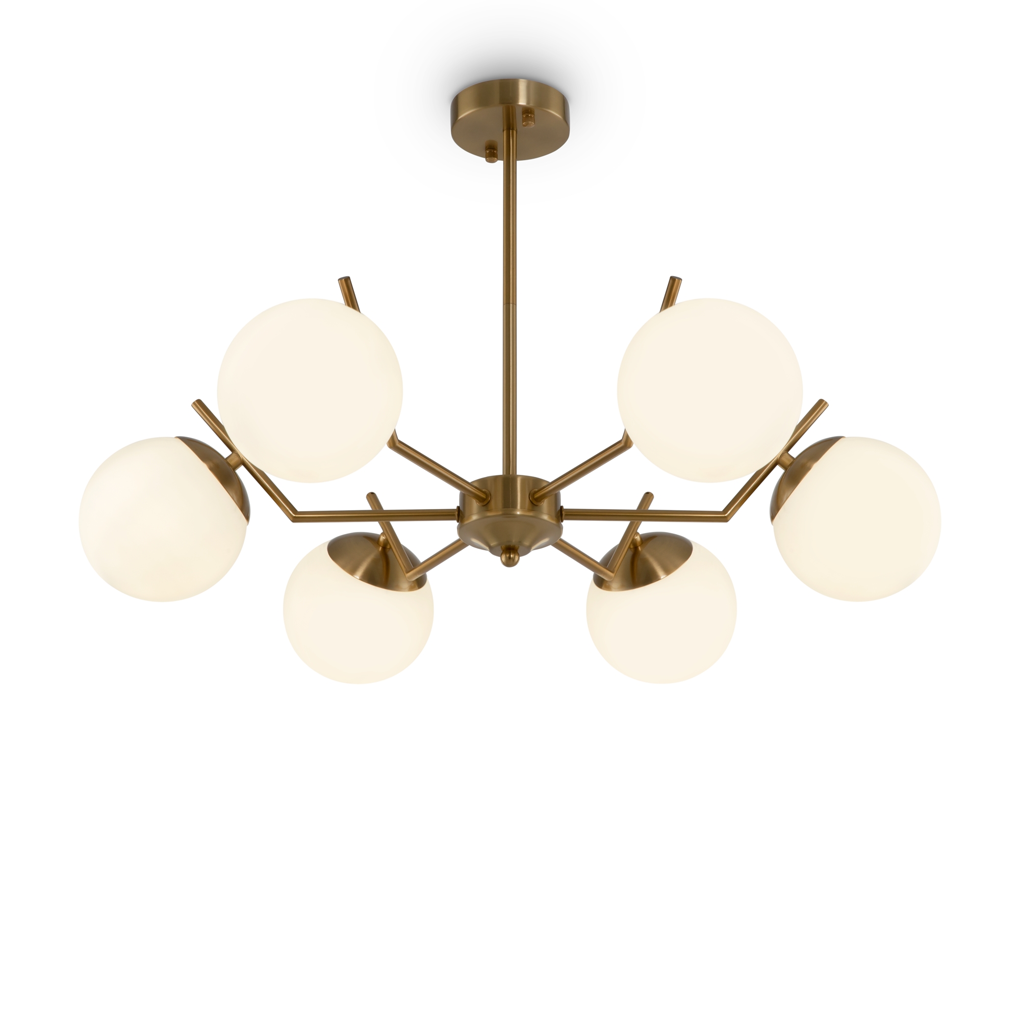 Люстра Лунный камень / Moonrock Люстра Freya FR5173PL-06BS