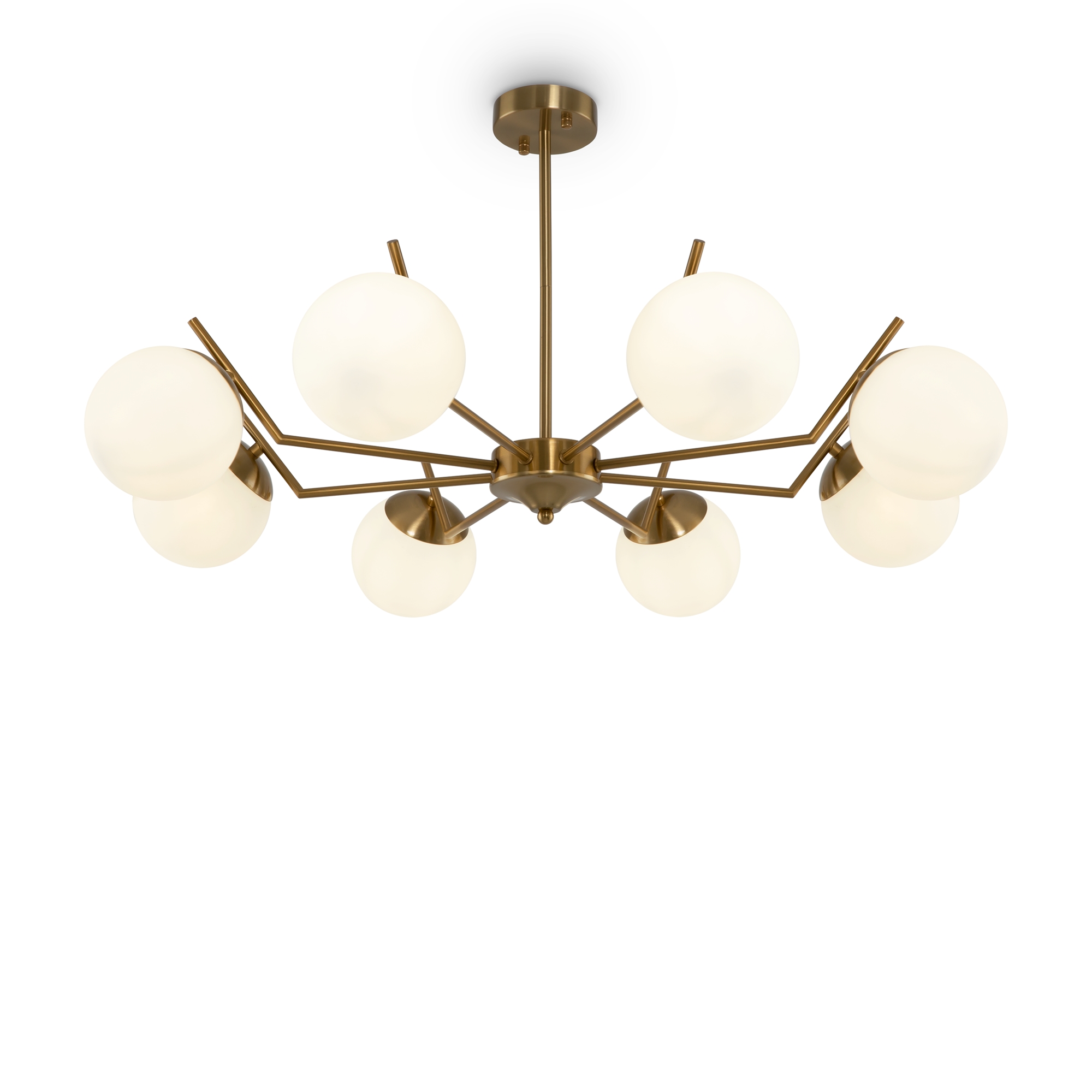 Люстра Лунный камень / Moonrock Люстра Freya FR5173PL-08BS