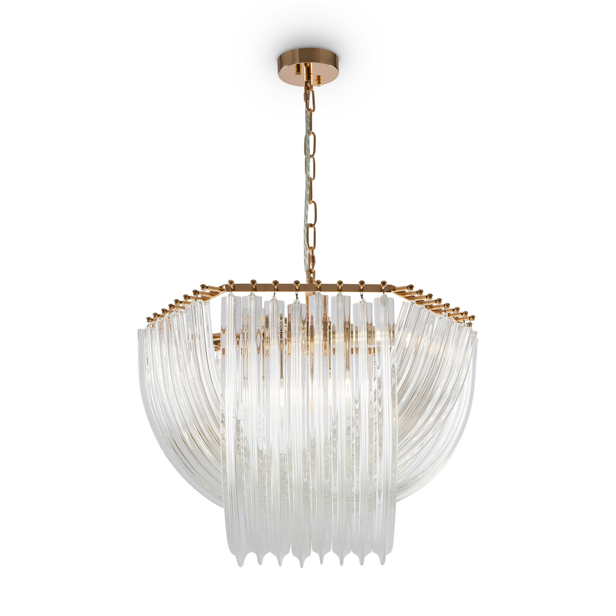 Подвесной светильник Волна / Onda Подвесной светильник Freya FR5182PL-06FG