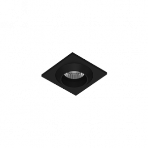 Встраиваемый светодиодный светильник Ledron GIZA MINI SQ Black
