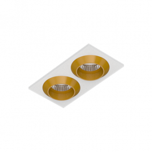 Встраиваемый светодиодный светильник Ledron GIZA MINI SQ2 White-Gold