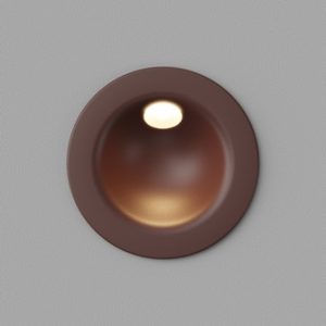 Встраиваемый светодиодный светильник для стен и ступеней Ledron GWR816 Brown
