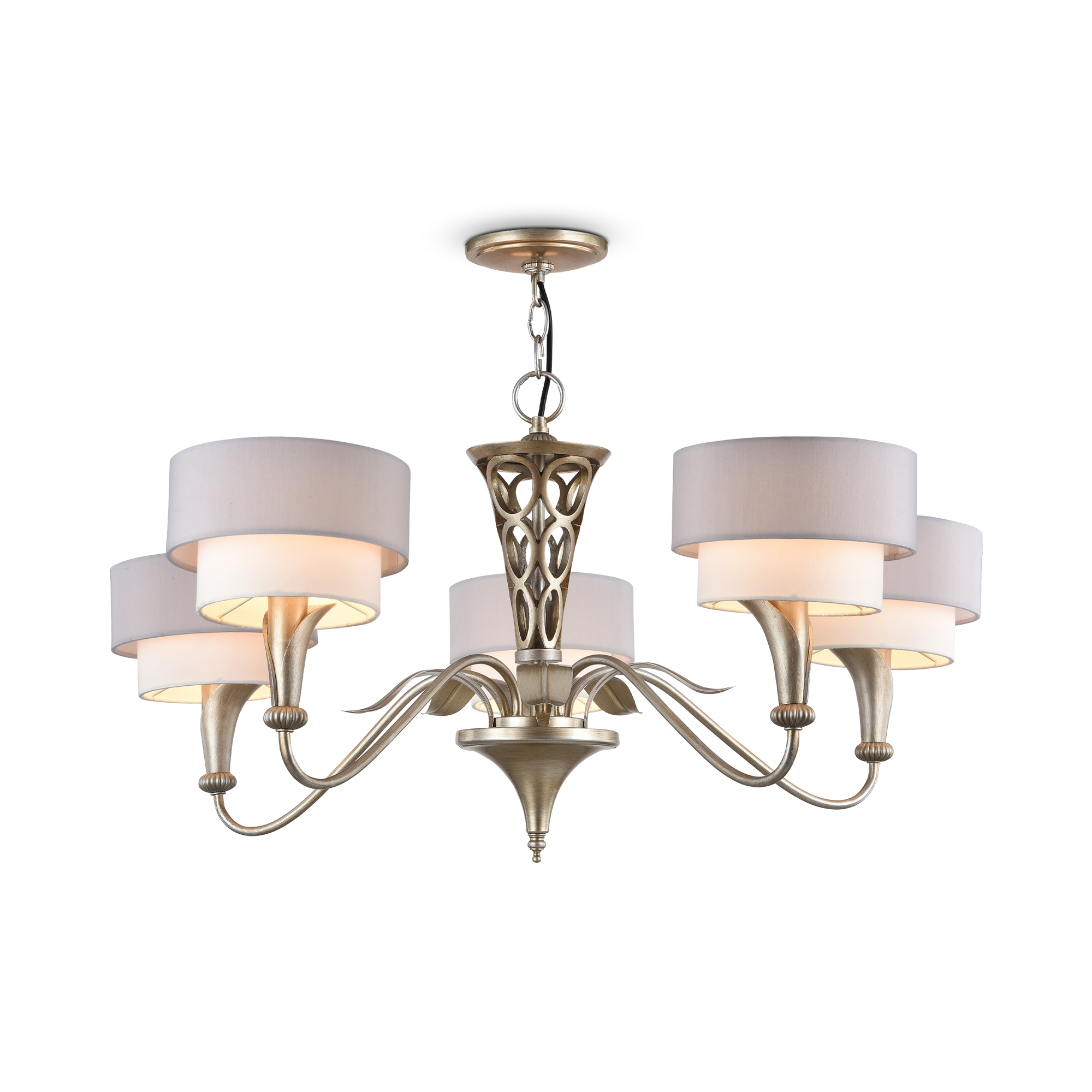 Подвесной светильник Лилиан / Lillian E14х5 Подвесной светильник Maytoni H311-05-G