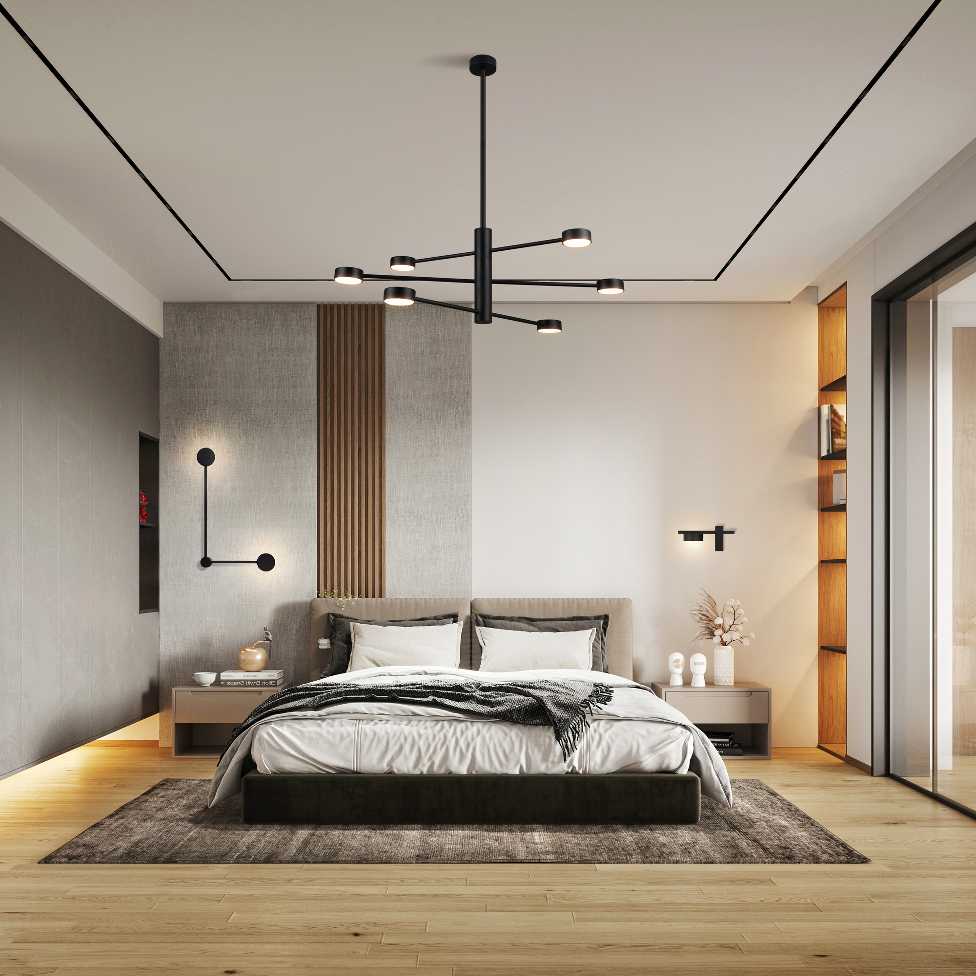 Настенный светильник (бра) Тактик / Tactic Настенный светильник (бра) Freya FR5363WL-01B