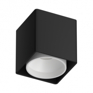 Накладной светильник под сменную лампу Ledron KEA ED GU10  Black-White