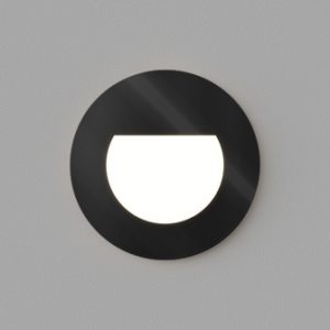 Встраиваемый светодиодный светильник для стен и ступеней Ledron KIT AGILE G R Black