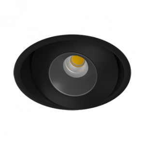 Встраиваемый поворотный светодиодный светильник Ledron KRIS IN Black-Grey