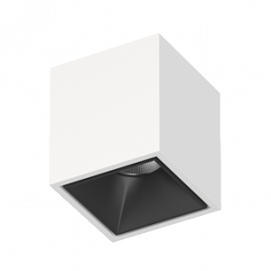 Накладной светодиодный светильник Ledron KUBING White-Black 4000K