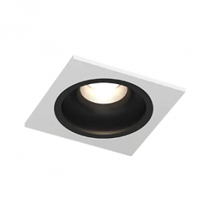 Встраиваемый светодиодный светильник LEVEL SQ White-Black TRIAC 4000K