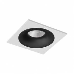 Встраиваемый светодиодный светильник LOFT SQ White-Black 4000K