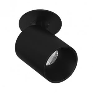 Встраиваемый поворотный светодиодный светильник Ledron MJ-1077 Black