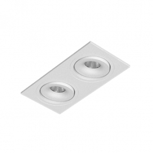 Встраиваемый поворотный светодиодный светильник MJ1006 SQ2 White 4000K