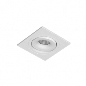 Встраиваемый поворотный светодиодный светильник MJ1006 SQ White 4000K