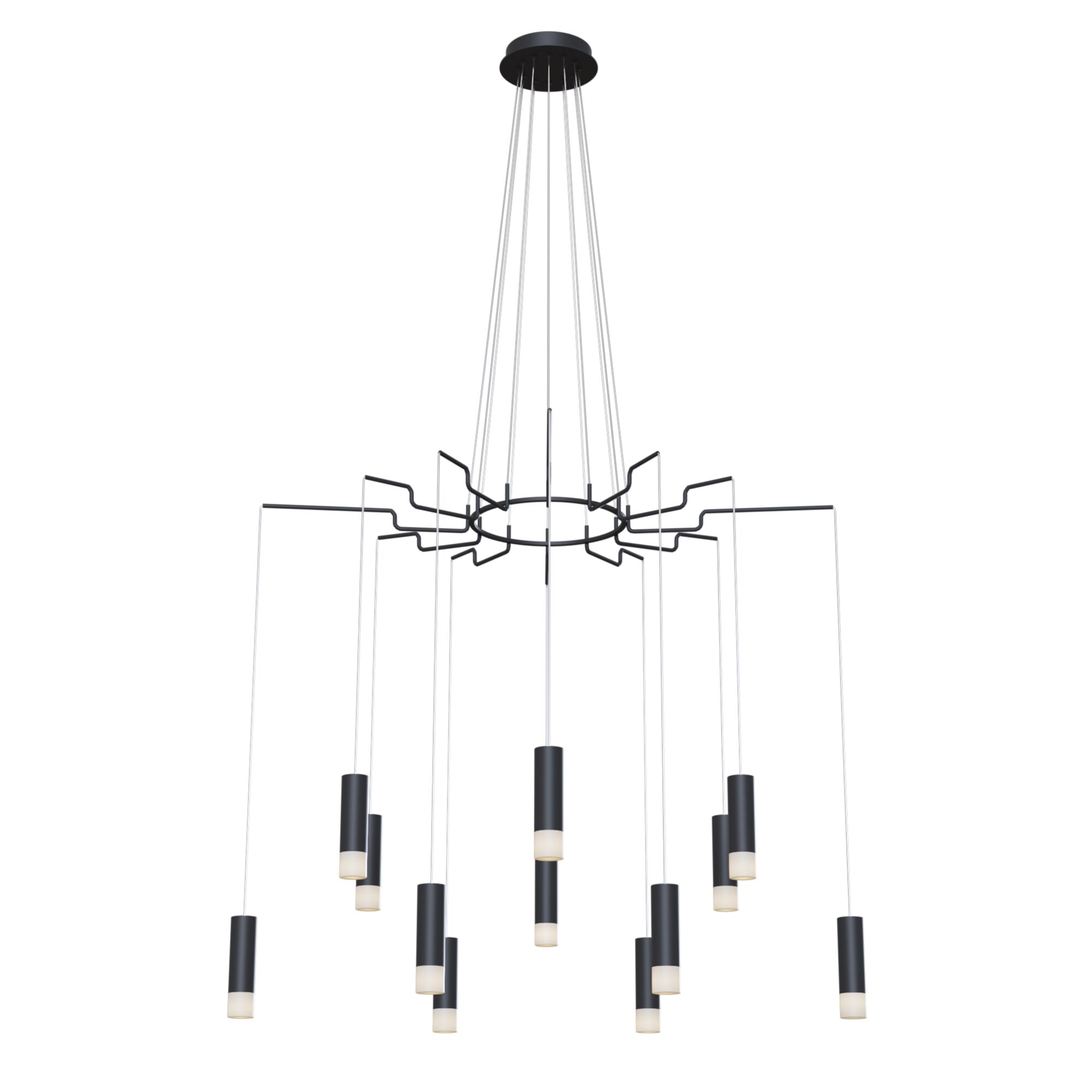 Подвесной светильник Давида / Davida G9х12 Подвесной светильник Maytoni MOD035PL-12B