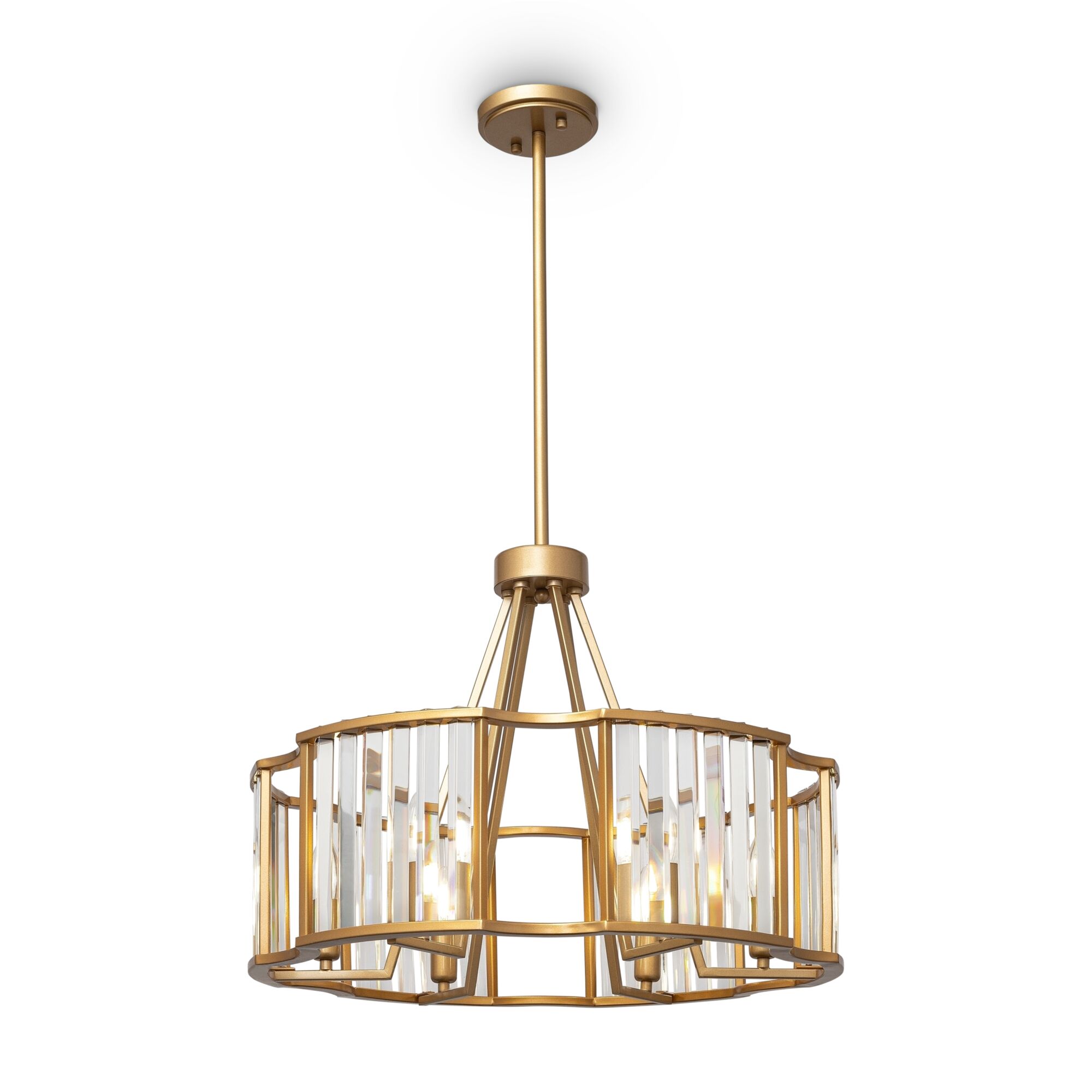 Подвесной светильник Солнечный / Solar E14х6 Подвесной светильник Maytoni MOD087PL-06G